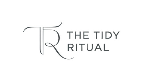Logo of 'The Tidy Ritual' on a white background